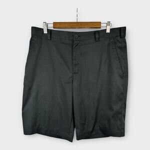 Nike Mens size 34 Black Golf Tech Shorts Dri Fit Casual  330239